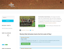 Tablet Screenshot of nbrcycling.ca